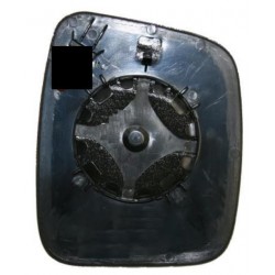 Piastra specchietto con vetro lato guida - sx