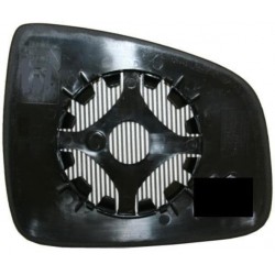 Piastra specchietto con vetro lato guida - sx