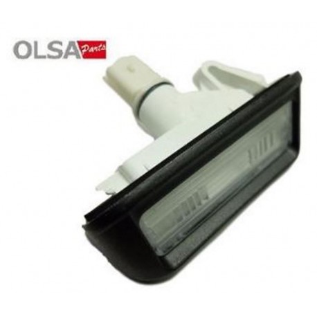 Fanale targa corpo grigio bilaterale