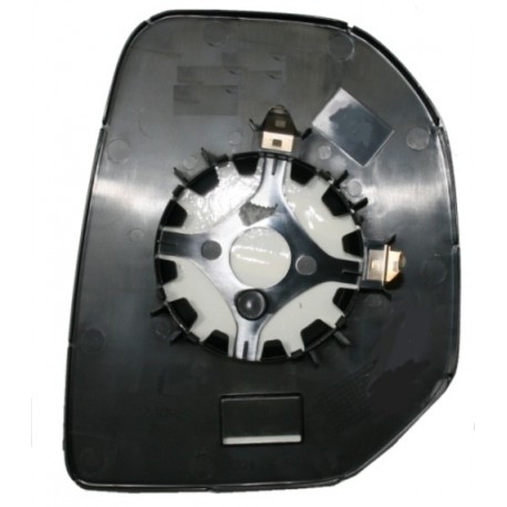 Piastra specchietto con vetro lato guida - sx
