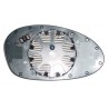 Piastra specchietto con vetro lato guida - sx