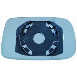 Piastra specchietto con vetro lato guida - sx