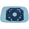 Piastra specchietto con vetro lato guida - sx