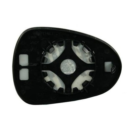 Piastra specchietto con vetro lato guida - sx
