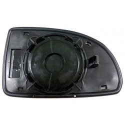 Piastra specchietto con vetro lato guida - sx