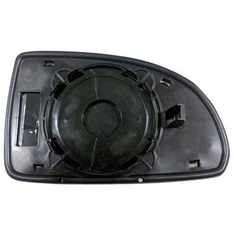 Piastra specchietto con vetro lato guida - sx