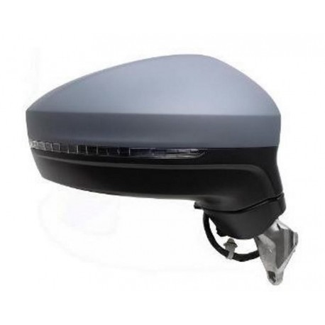 Retrovisore elettrico termico ribaltabile memoria con freccia luce di cortesia assist lane 15 pin dx