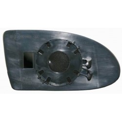 Piastra specchietto con vetro lato guida - sx