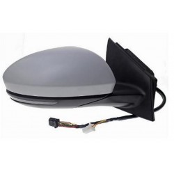 Retrovisore elettrico termico con freccia verniciabile dx