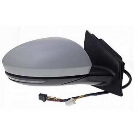 Retrovisore elettrico termico con freccia verniciabile dx