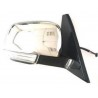 Retrovisore elettrico termico ribaltabile con freccia e luce di cortesia cromato 10 pin dx