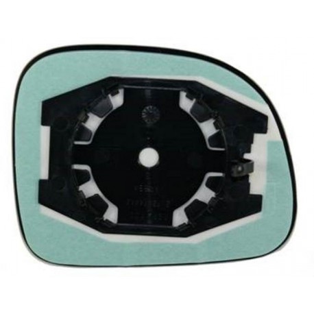 Piastra specchietto con vetro lato guida - sx