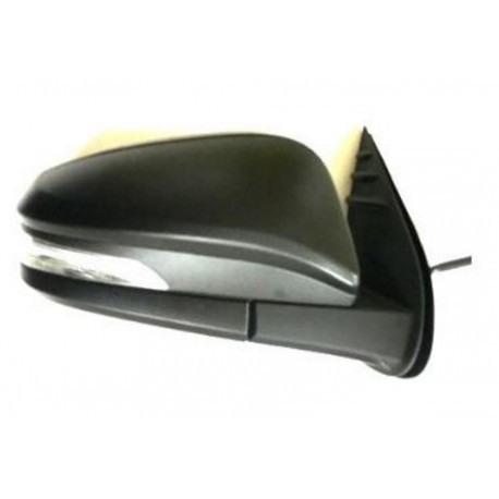 Retrovisore elettrico con freccia nero 5 pin dx