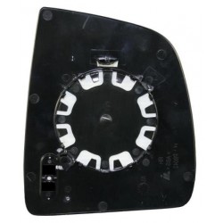 Piastra specchietto con vetro lato guida - sx