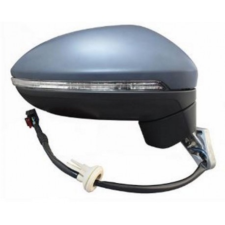 Retrovisore elettrico termico con freccia verniciabile 6 pin dx