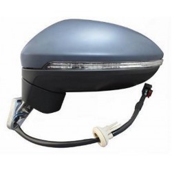 Retrovisore elettrico termico asferico con freccia verniciabile 6 pin sx