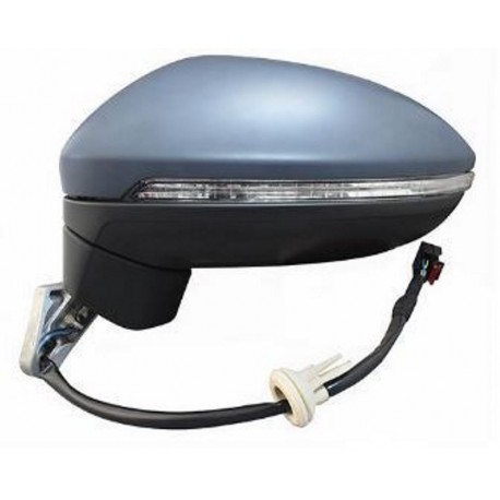 Retrovisore elettrico termico asferico con freccia verniciabile 6 pin sx