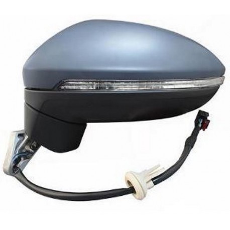 Retrovisore elettrico termico asferico ribaltabile con freccia luce di cortesia 15 pin sx