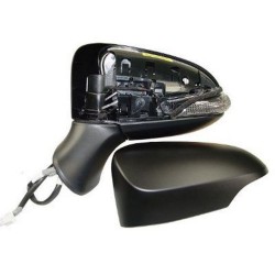 Retrovisore elettrico termico asferico verniciabile 7 pin sx