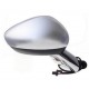 Retrovisore elettrico termico ribaltabile con sonda freccia con calotta e base cromata 11 pin dx