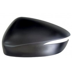 Calotta specchietto retrovisore nera guida - sx