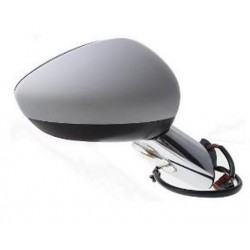 Retrovisore elettrico con freccia con sonda e base cromata 9 pin dx