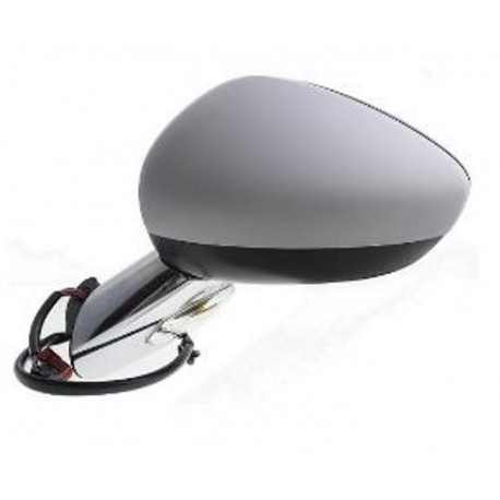Retrovisore elettrico con freccia e base cromata 7 pin sx