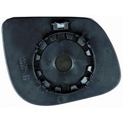 Piastra specchietto con vetro lato guida - sx