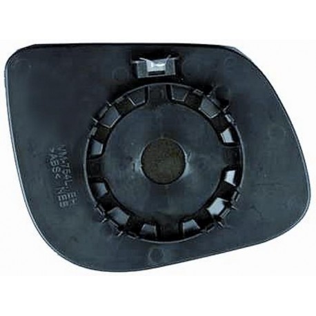 Piastra specchietto con vetro lato guida - sx