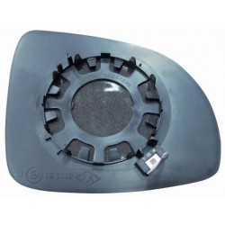Piastra specchietto con vetro lato guida - sx