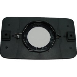 Piastra specchietto con vetro lato guida - sx