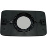 Piastra specchietto con vetro lato guida - sx