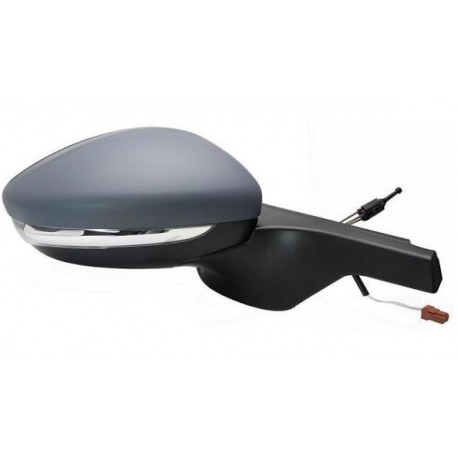 Retrovisore meccanico con freccia verniciabile dx