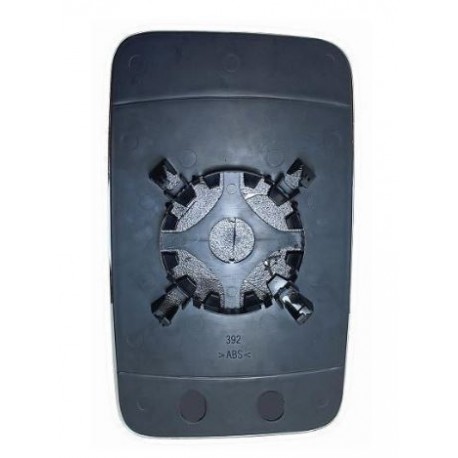 Piastra specchietto con vetro modello pick-up bilaterale