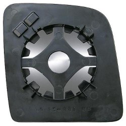Piastra specchietto con vetro lato guida - sx