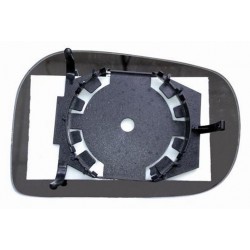 Piastra specchietto con vetro lato guida - sx