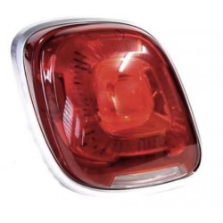 Gruppo ottico posteriore bordo cromato guida - sx