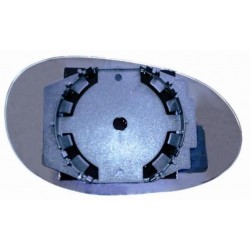 Piastra specchietto con vetro lato guida - sx