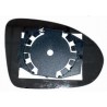 Piastra specchietto con vetro lato guida - sx