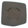 Piastra specchietto con vetro lato guida - sx