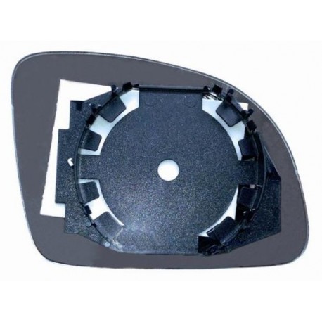 Piastra specchietto con vetro lato guida - sx