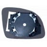 Piastra specchietto con vetro lato guida - sx