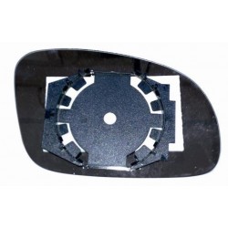 Piastra specchietto con vetro lato guida - sx