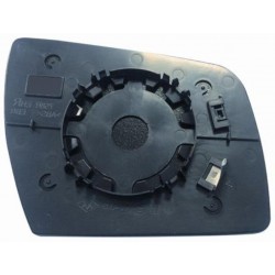Piastra specchietto con vetro lato guida - sx