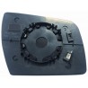 Piastra specchietto con vetro lato guida - sx