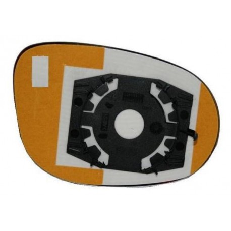Piastra specchietto con vetro lato guida - sx