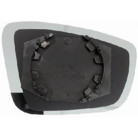 Piastra specchietto con vetro lato guida - sx