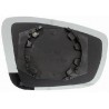 Piastra specchietto con vetro lato guida - sx
