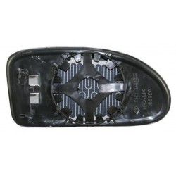 Piastra specchietto con vetro lato guida - sx