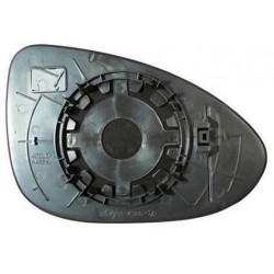 Piastra specchietto con vetro lato guida - sx